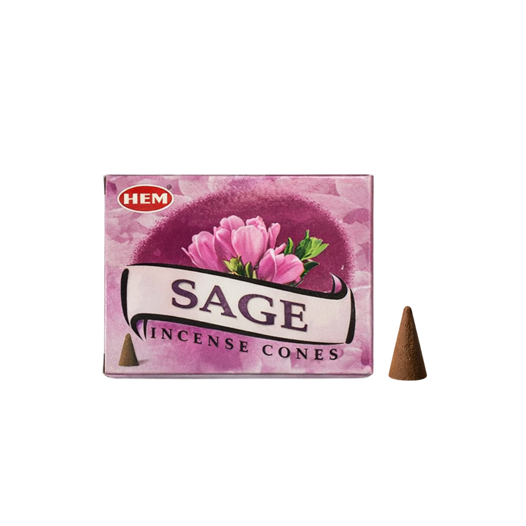 Sage Incense Cones