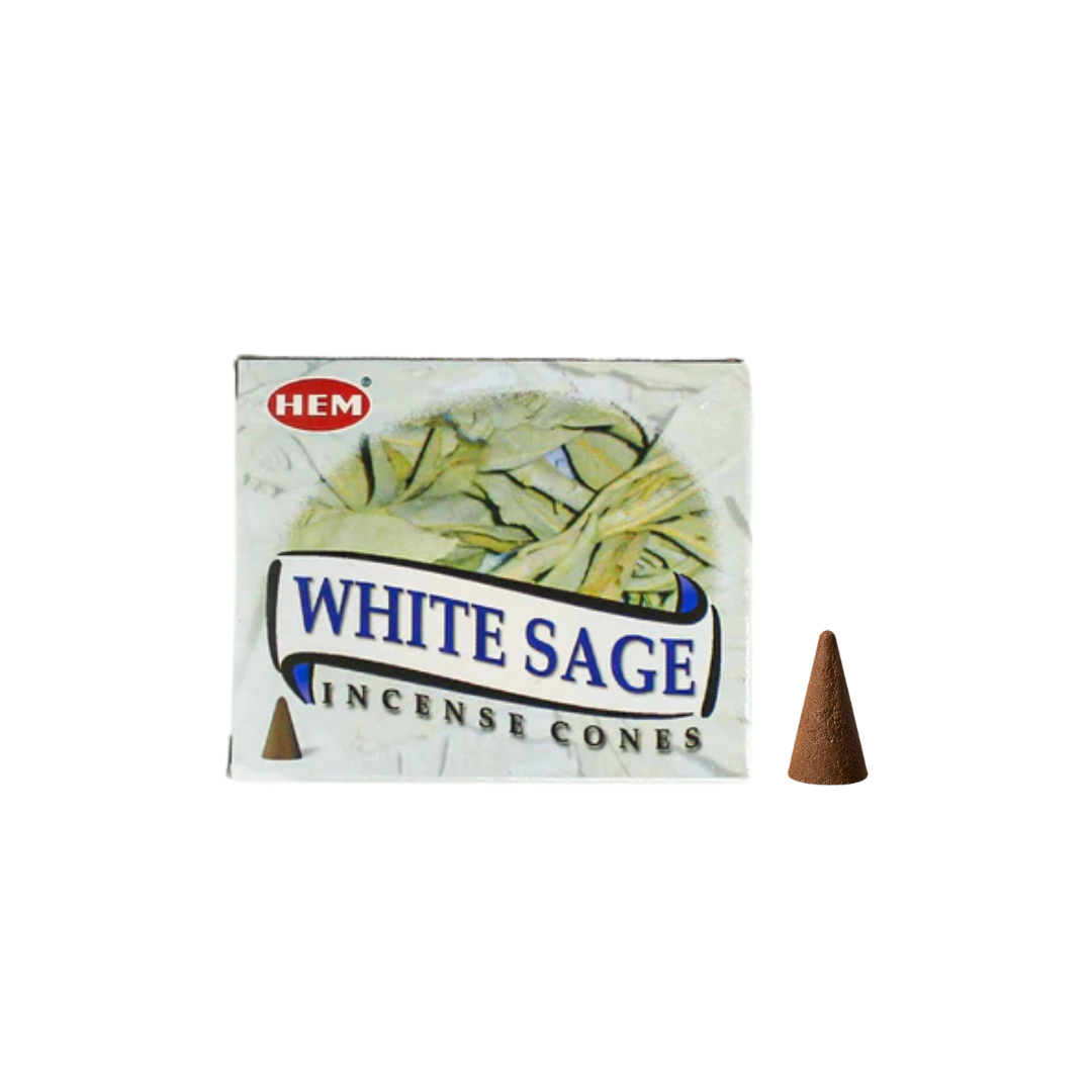 White Sage Incense Cones