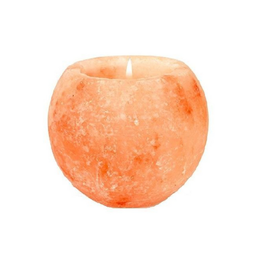 Himalayan Salt Drum Candle Holder