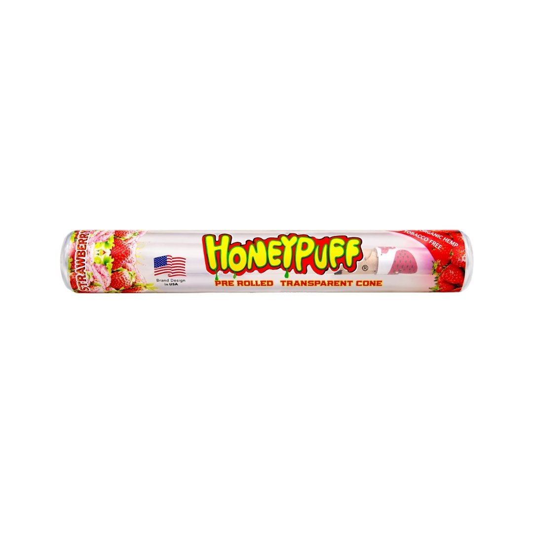 Honeypuff Pre-Rolled Transparent Cones – Flavoured