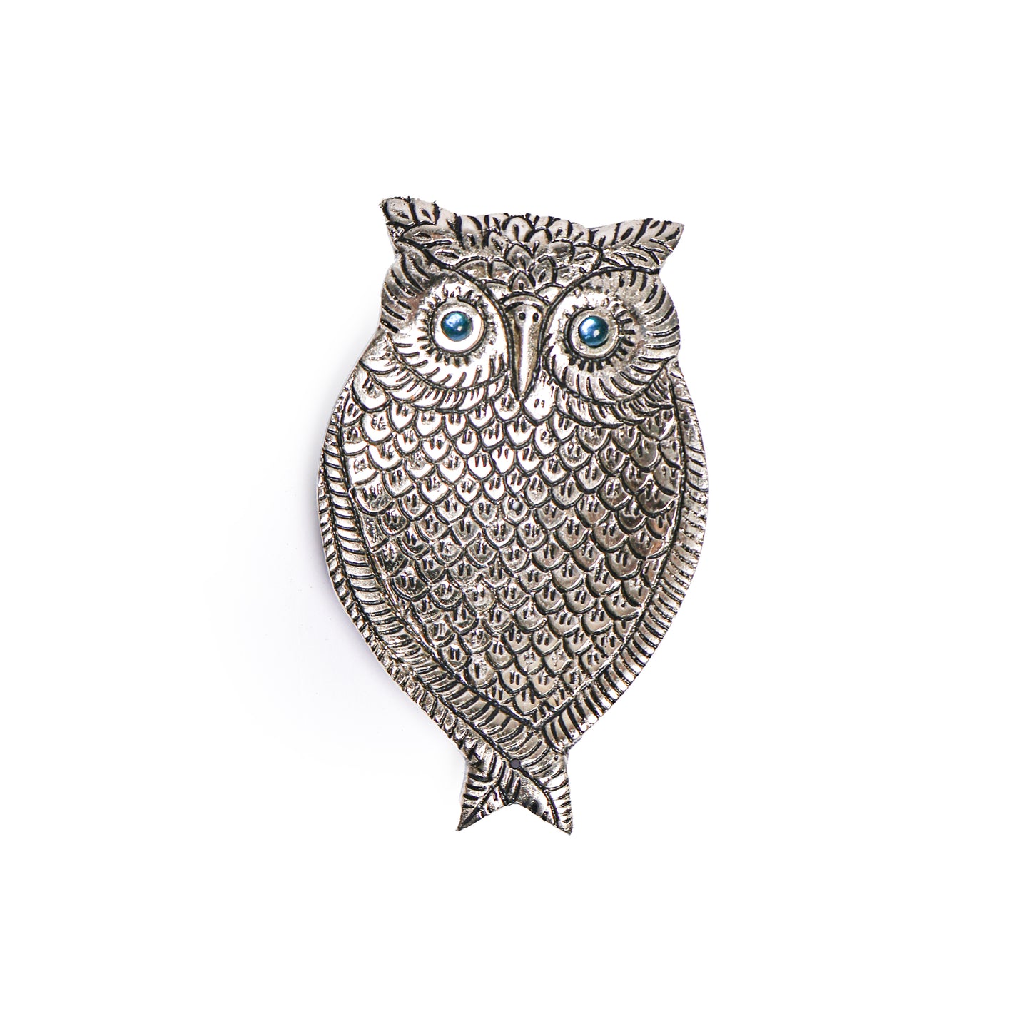 Metal Owl Incense Holder
