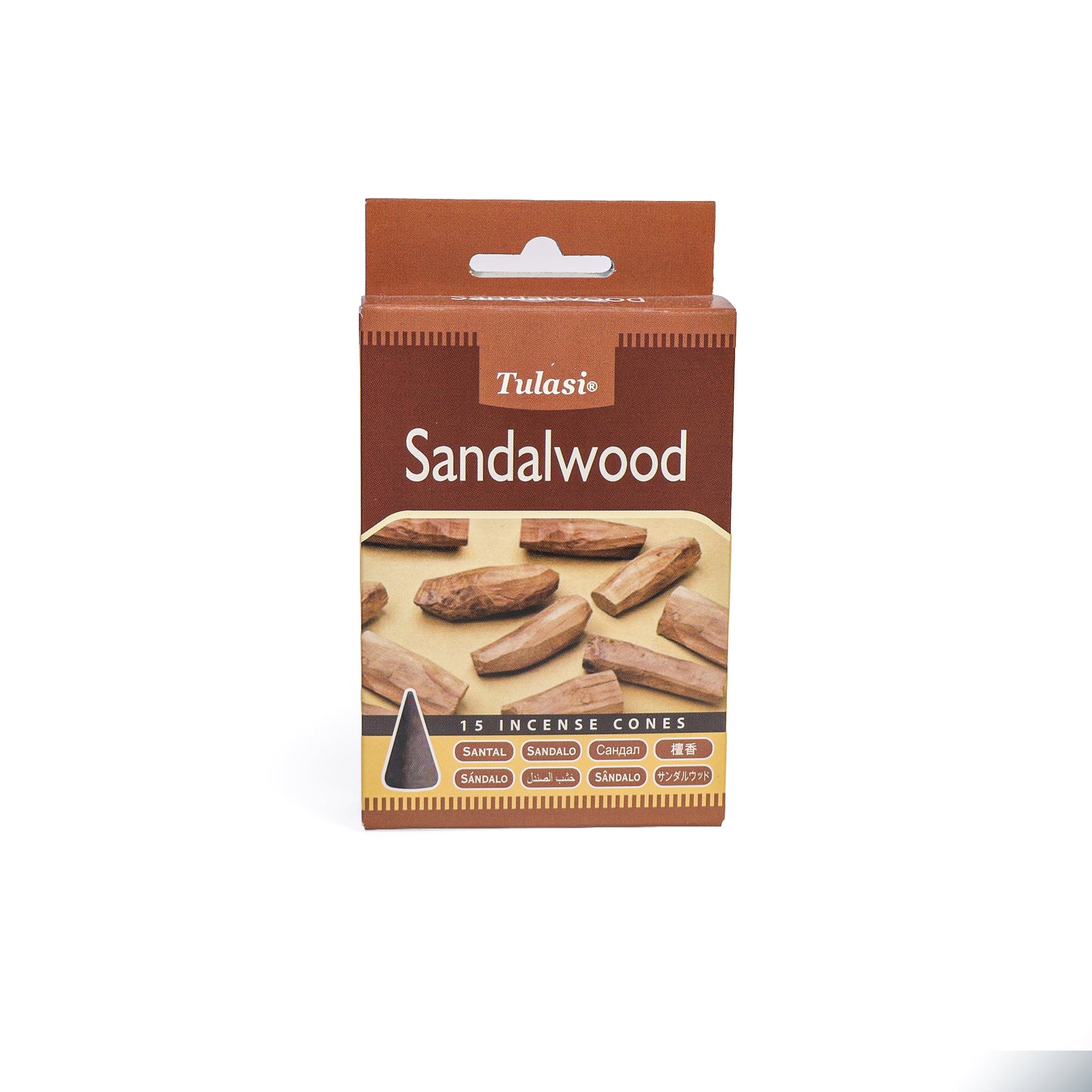 Sandalwood Incense Cones (15) – Tulasi