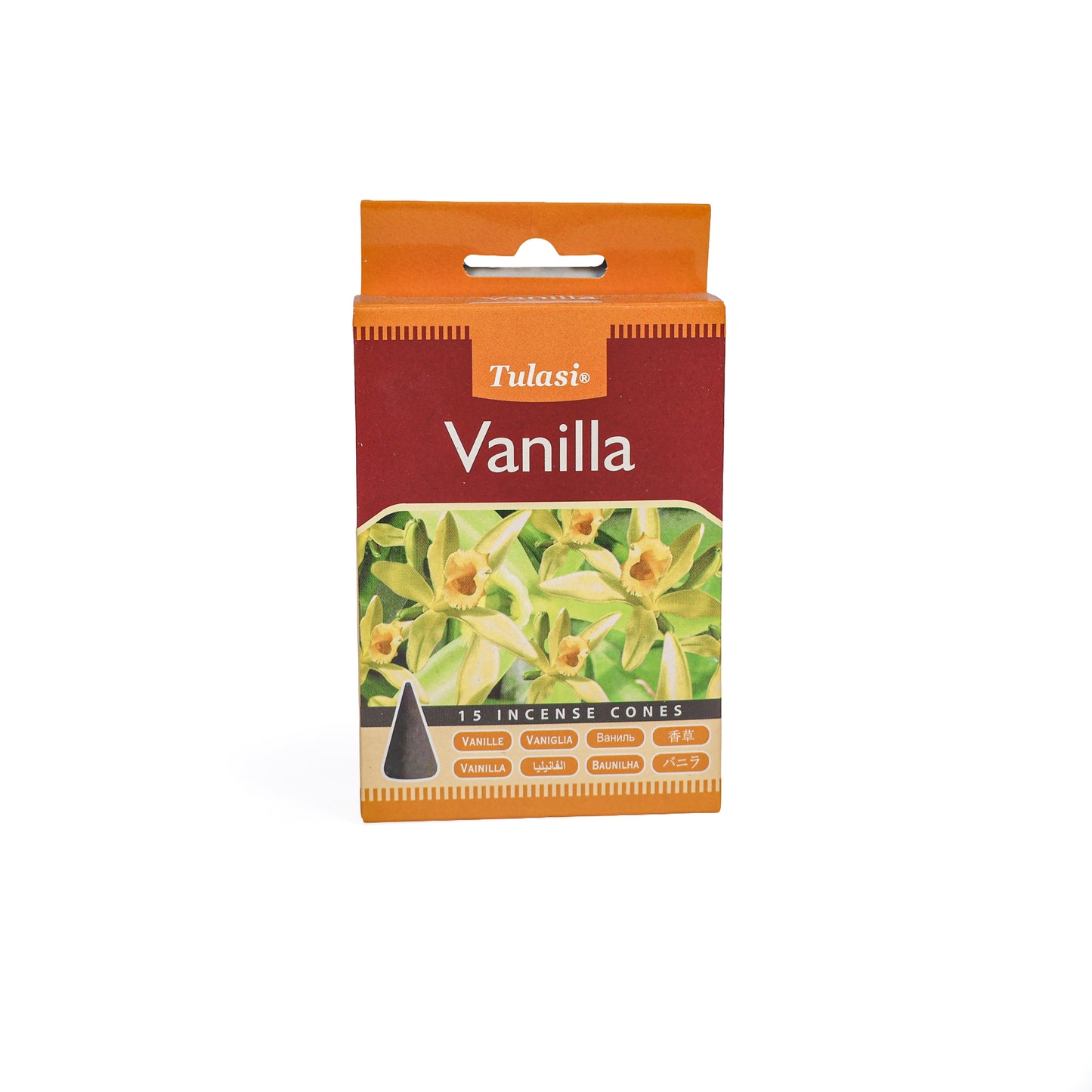 Vanilla Incense Cones (15) – Tulasi