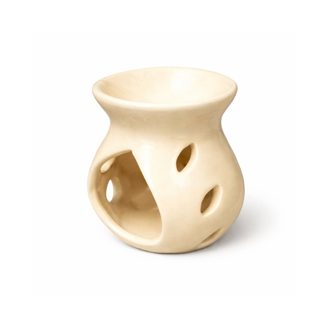 Ceramic Essential Oil Burner – Ivory