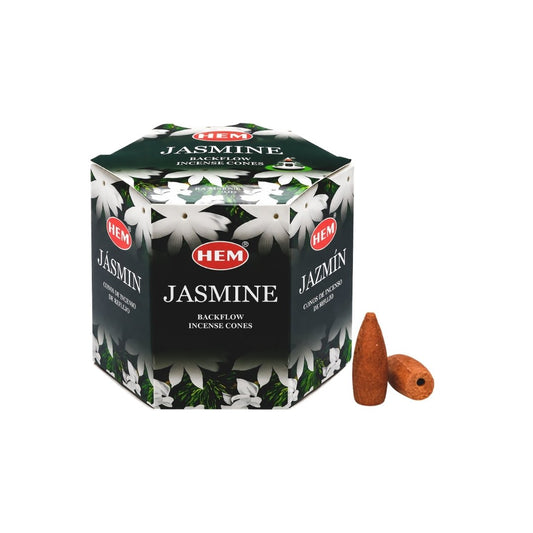 Jasmine Backflow Incense Cones (40) – HEM