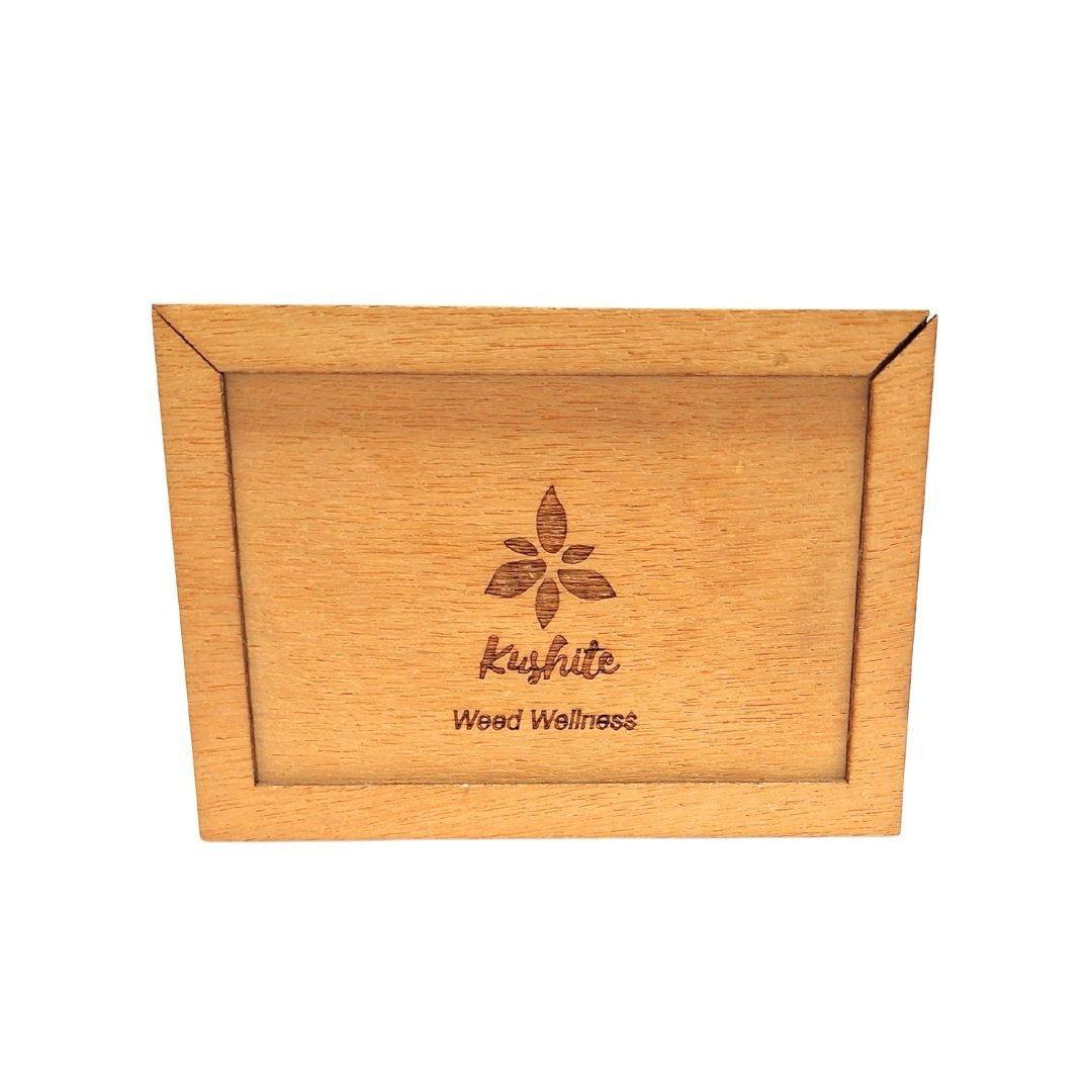 Kushite Wooden Stash Box & Pipe