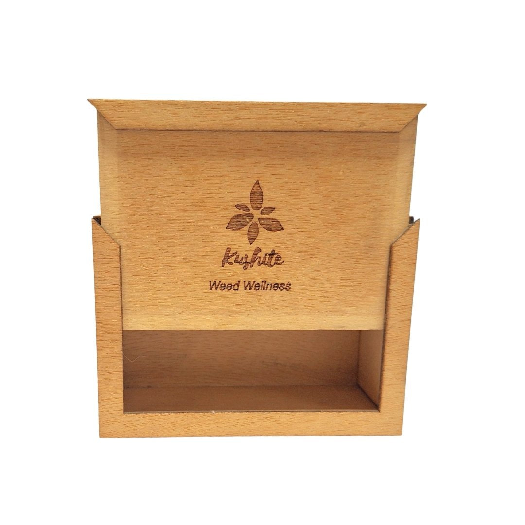 Kushite Wooden Stash Box & Pipe
