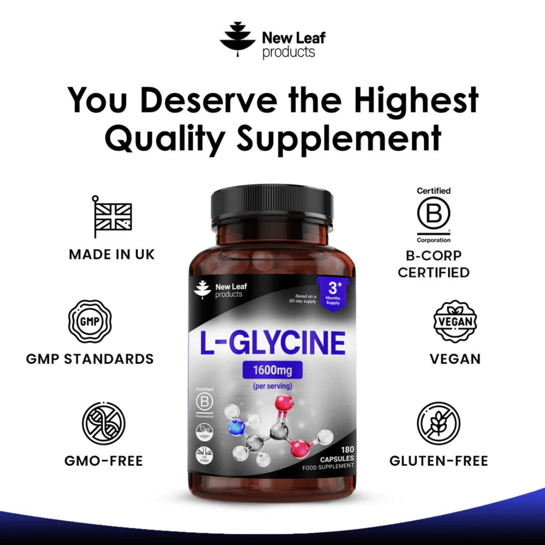 L-Glycine Capsules 1600mg