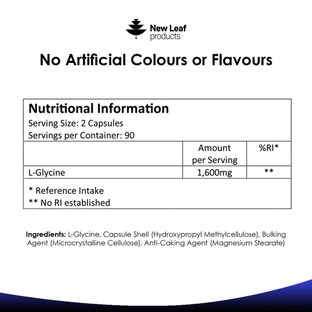 L-Glycine Capsules 1600mg