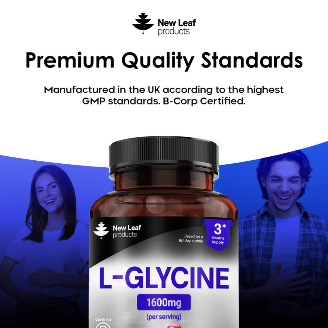 L-Glycine Capsules 1600mg