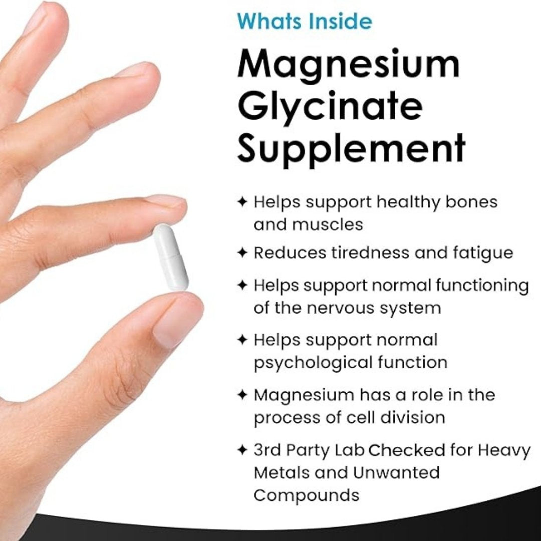 Magnesium Glycinate Capsules 1040mg