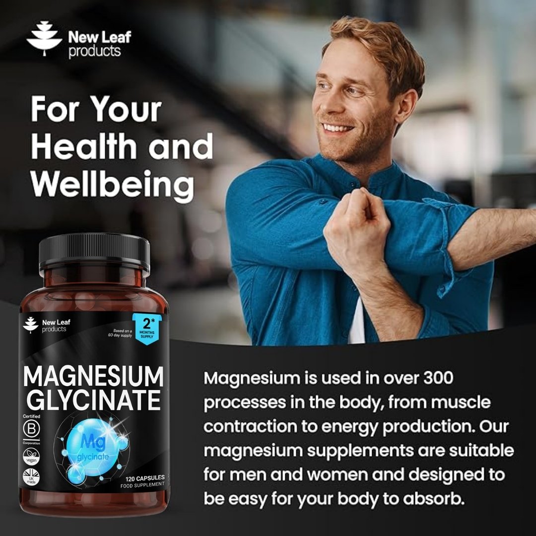 Magnesium Glycinate Capsules 1040mg