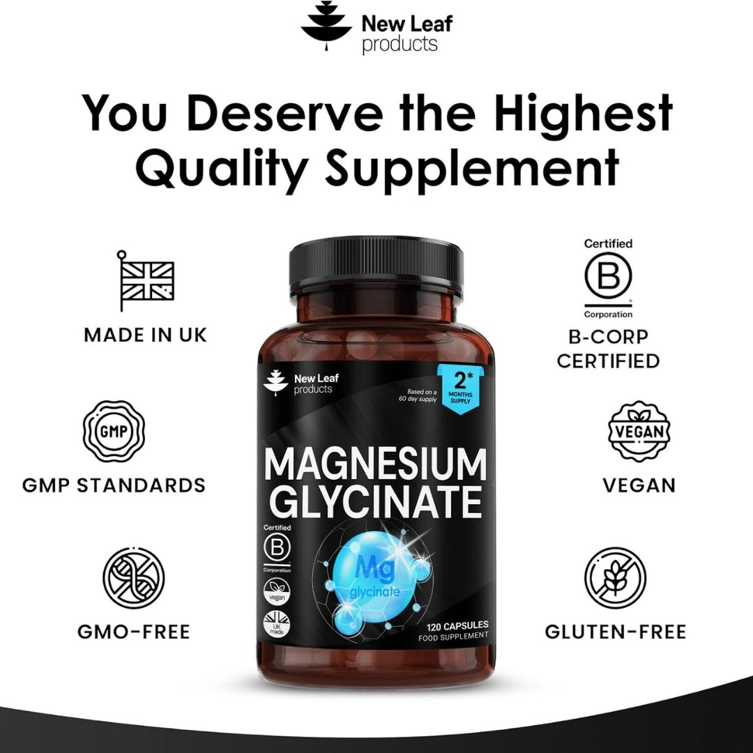 Magnesium Glycinate Capsules 1040mg
