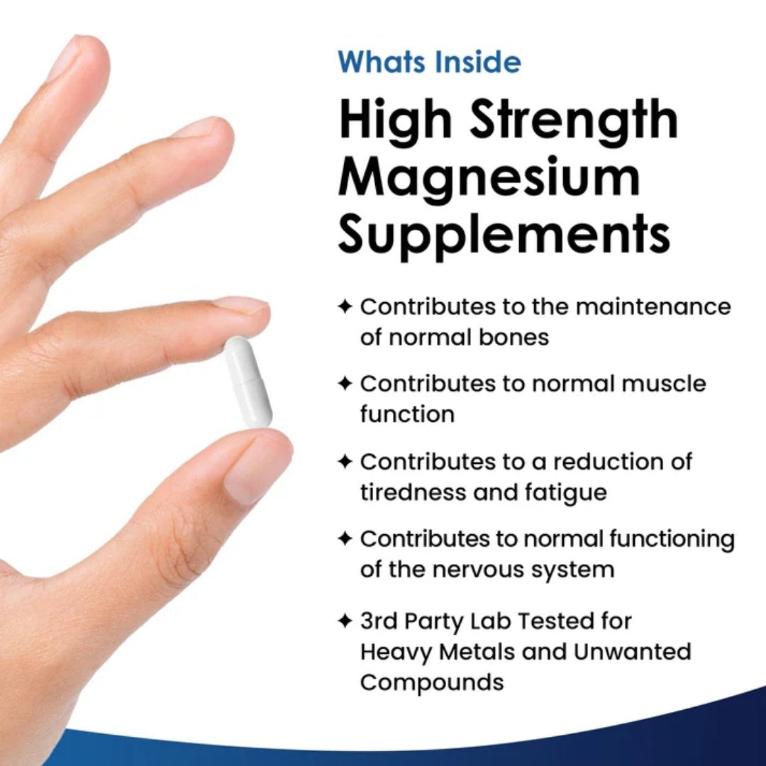 Magnesium Citrate Capsules 1620mg