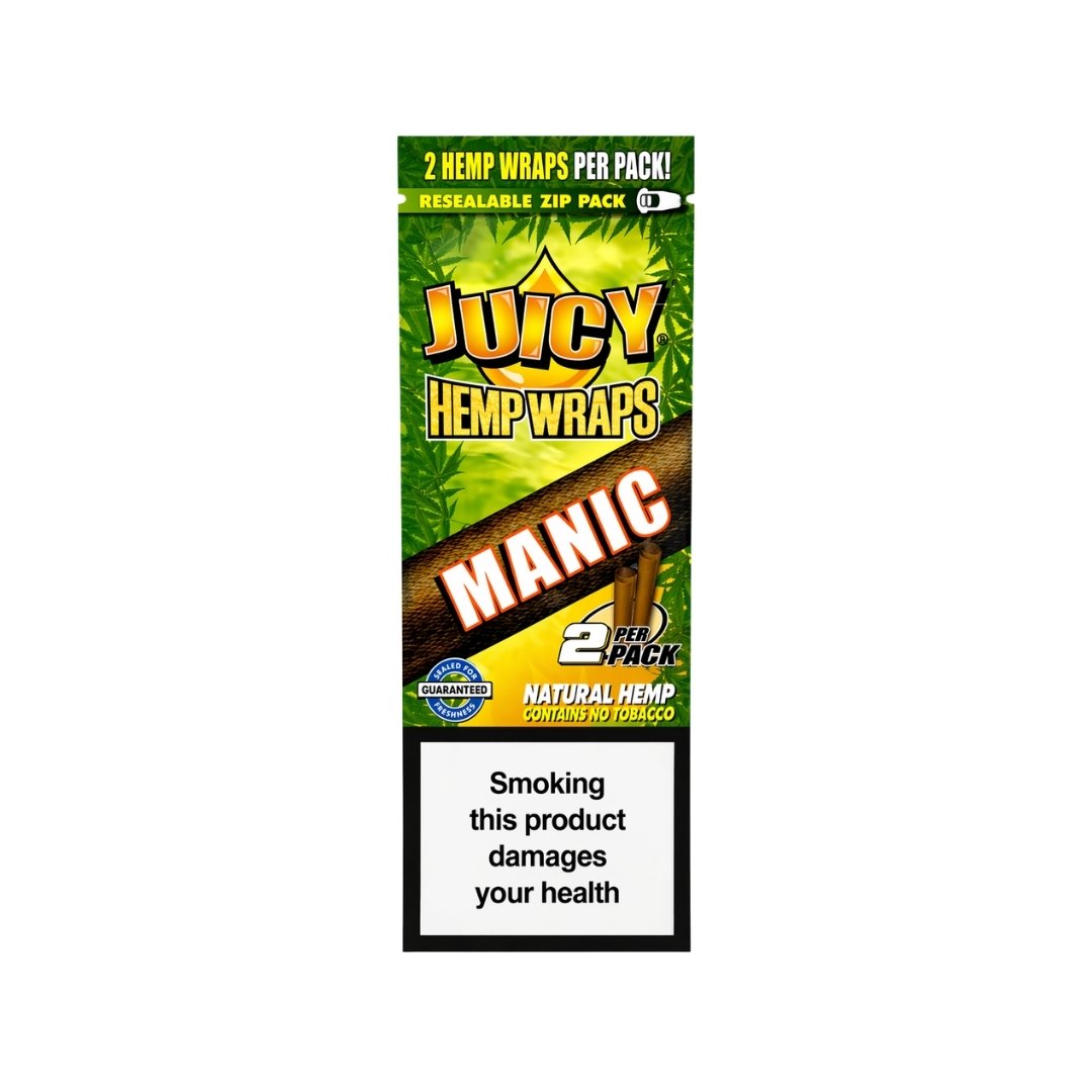 Juicy Hemp Wraps – 2 Pack (Assorted Flavours)