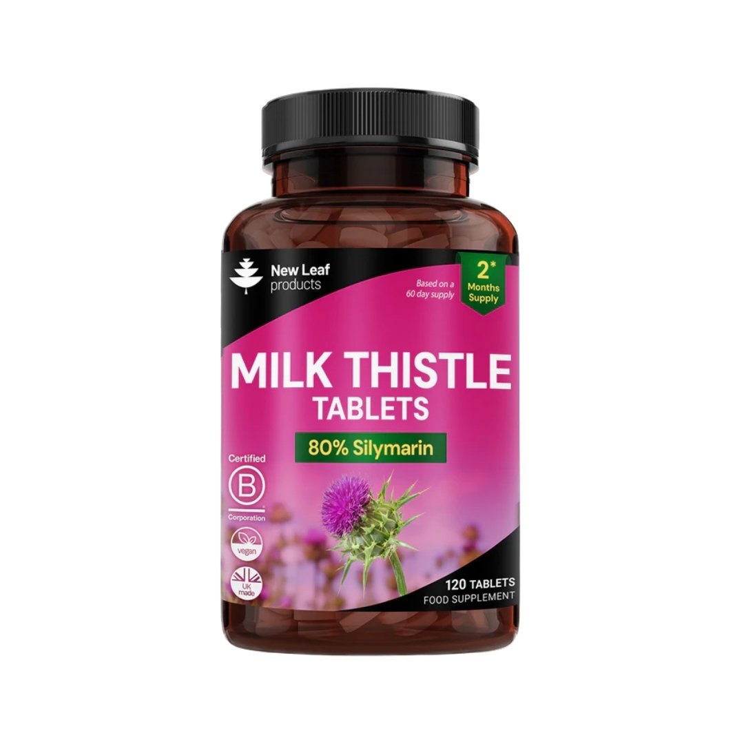 Milk Thistle Tablets 4000mg 80% Silymarin