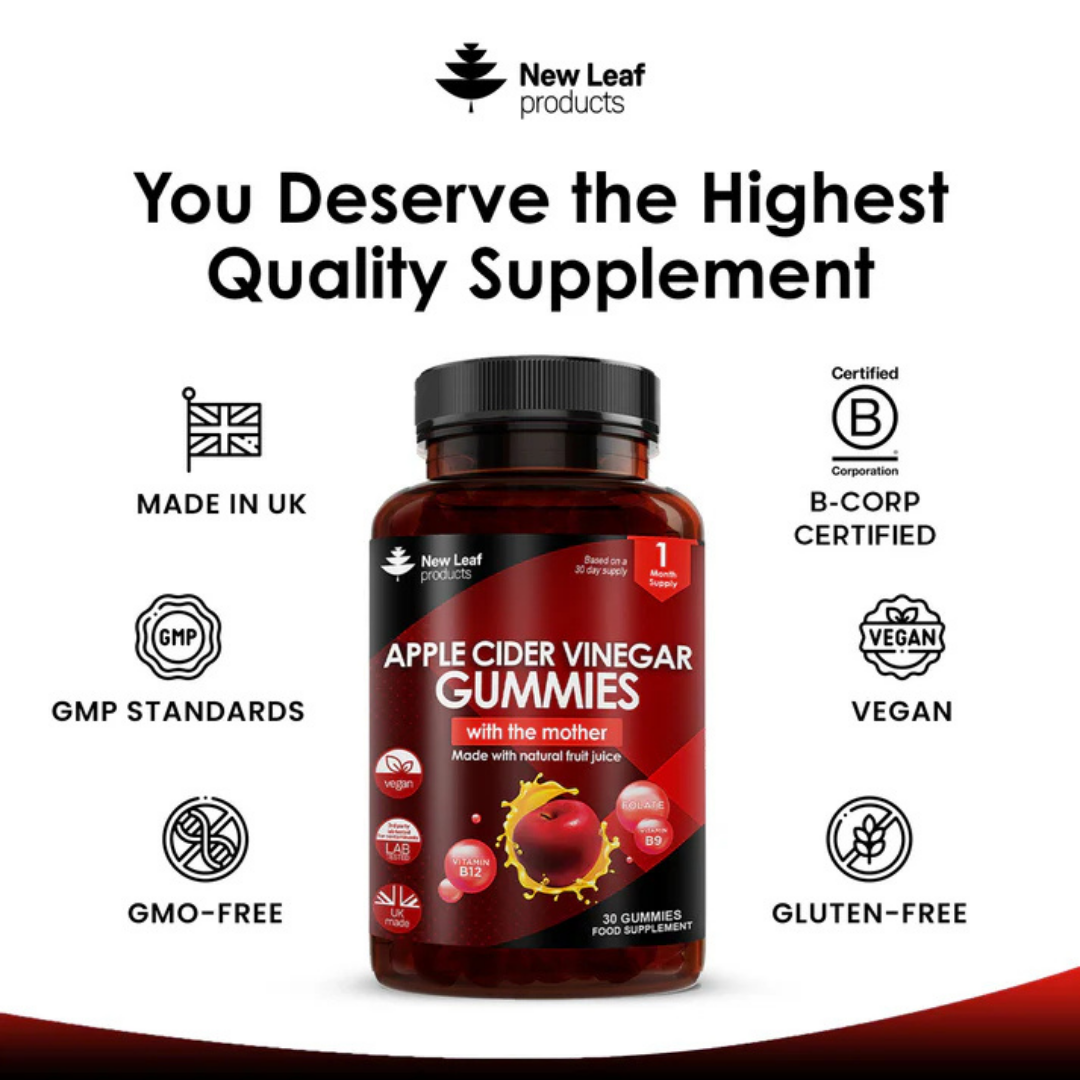 New Leaf - Apple Cider Vinegar Gummies with the Mother
