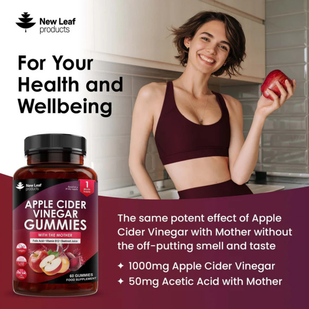 New Leaf - Apple Cider Vinegar Gummies with the Mother