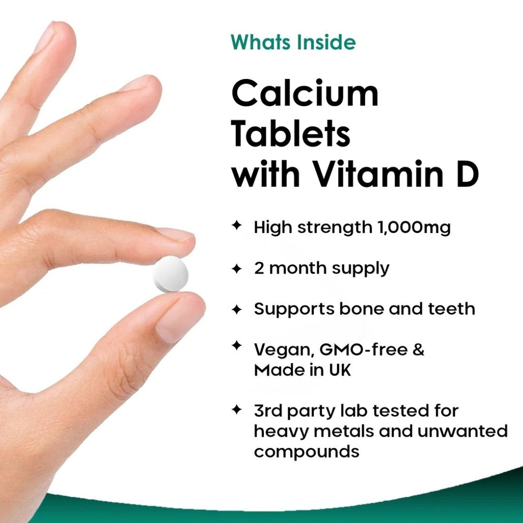 Calcium & Vitamin D Tablets 1000mg