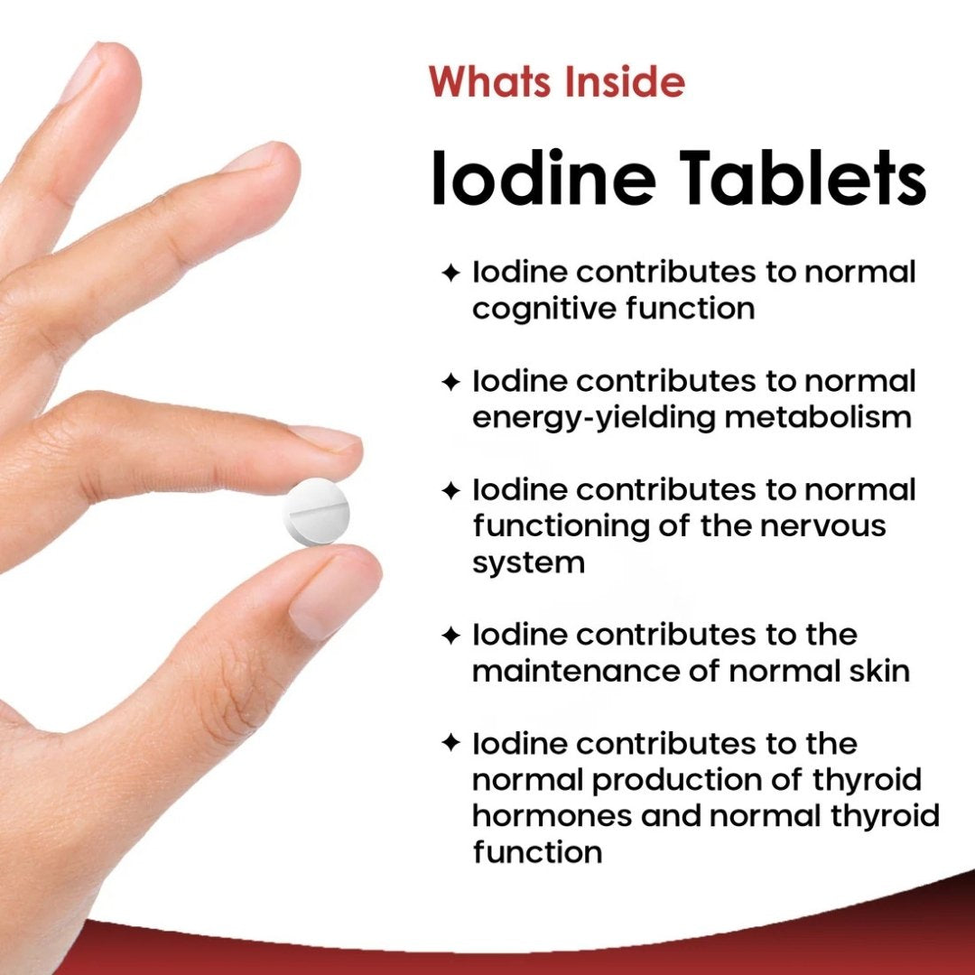 Iodine 500mcg Tablets – Potassium Iodide