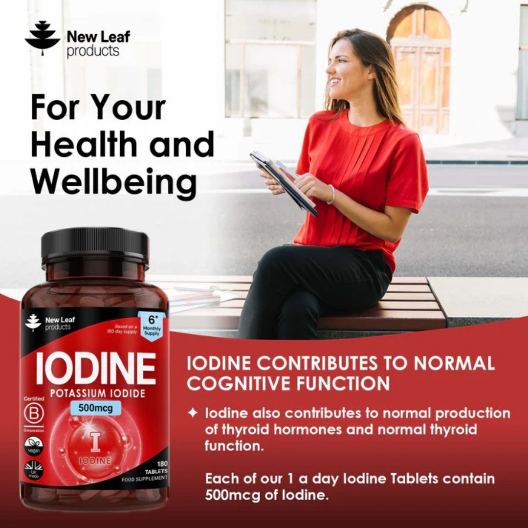 Iodine 500mcg Tablets – Potassium Iodide