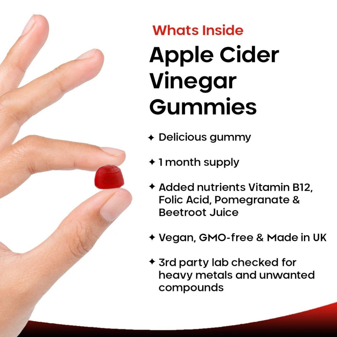Apple Cider Vinegar Gummies with the Mother