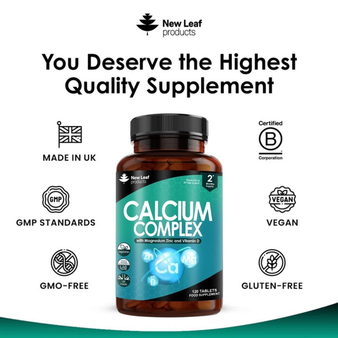 Calcium Complex Tablets with Magnesium, Zinc & Vitamin D