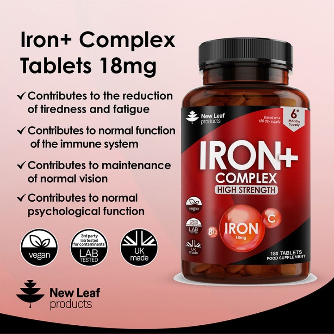 Iron Complex High Strength Tablets 2 Month Supply