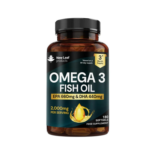 Omega-3 Fish Oil Softgels 2000mg (EPA 660mg & DHA 440mg)
