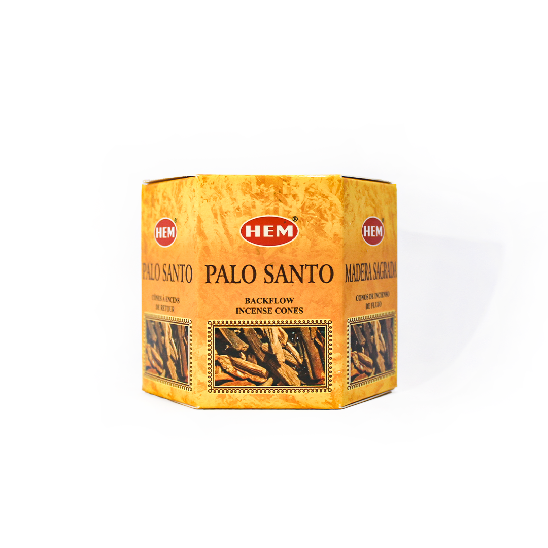 40-Pack Palo Santo Incense Cones For Smudging & Aromatherapy - Natural Aromatic Cleansing