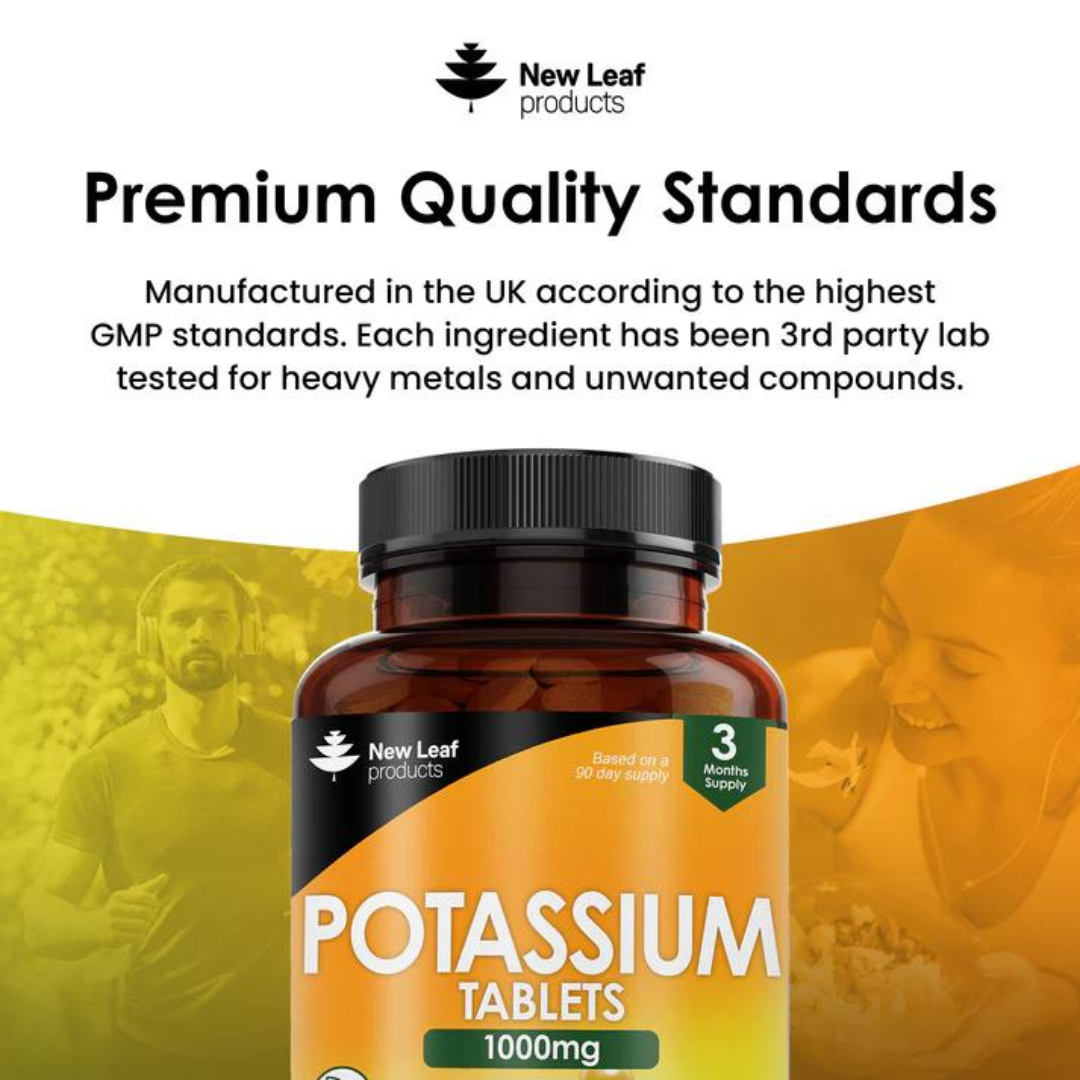 Potassium Supplements 1400 mg - 180