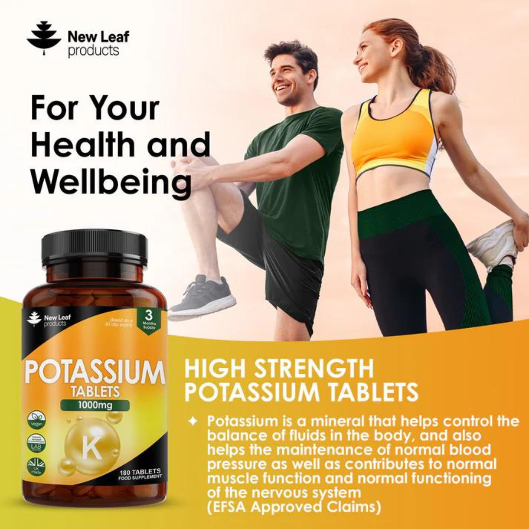Potassium Supplements 1400 mg - 180