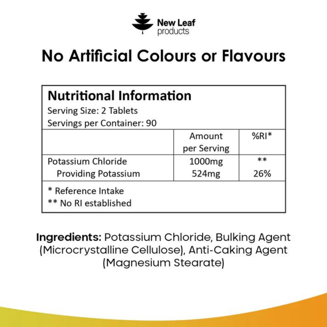 Potassium Supplements 1400 mg - 180