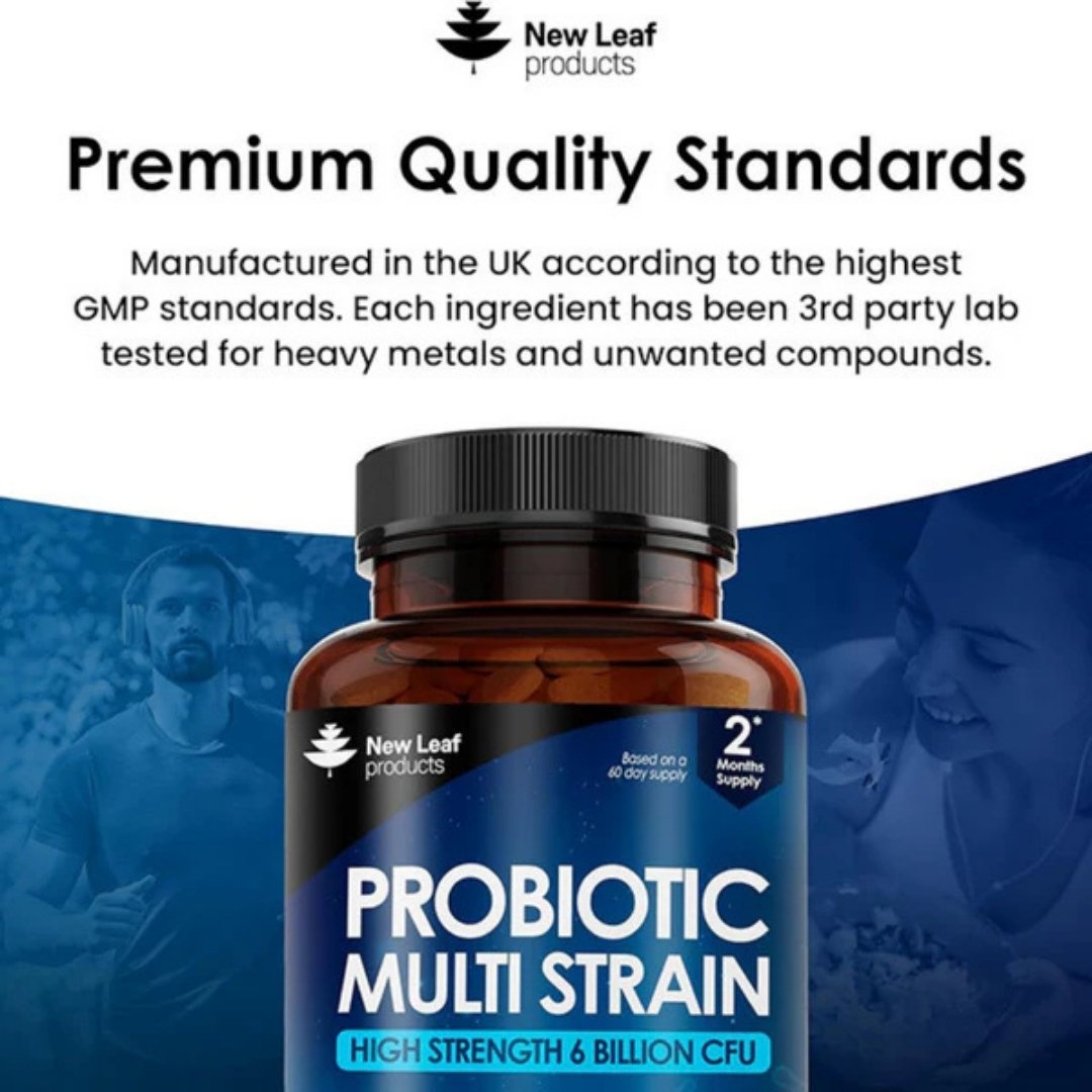 Probiotic Multi-Strain Tablet 6 Billion CFU
