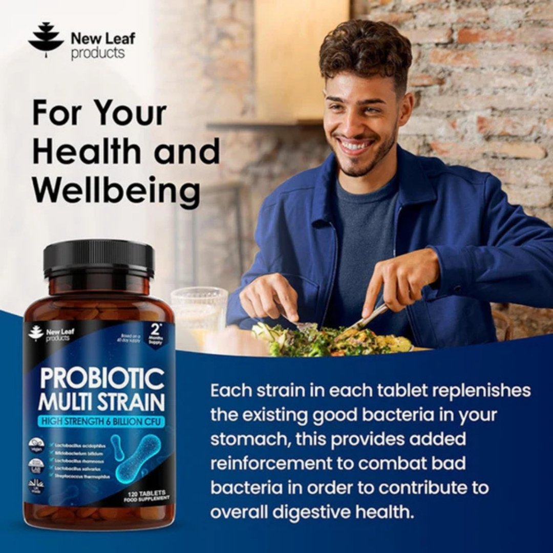 Probiotic Multi-Strain Tablet 6 Billion CFU