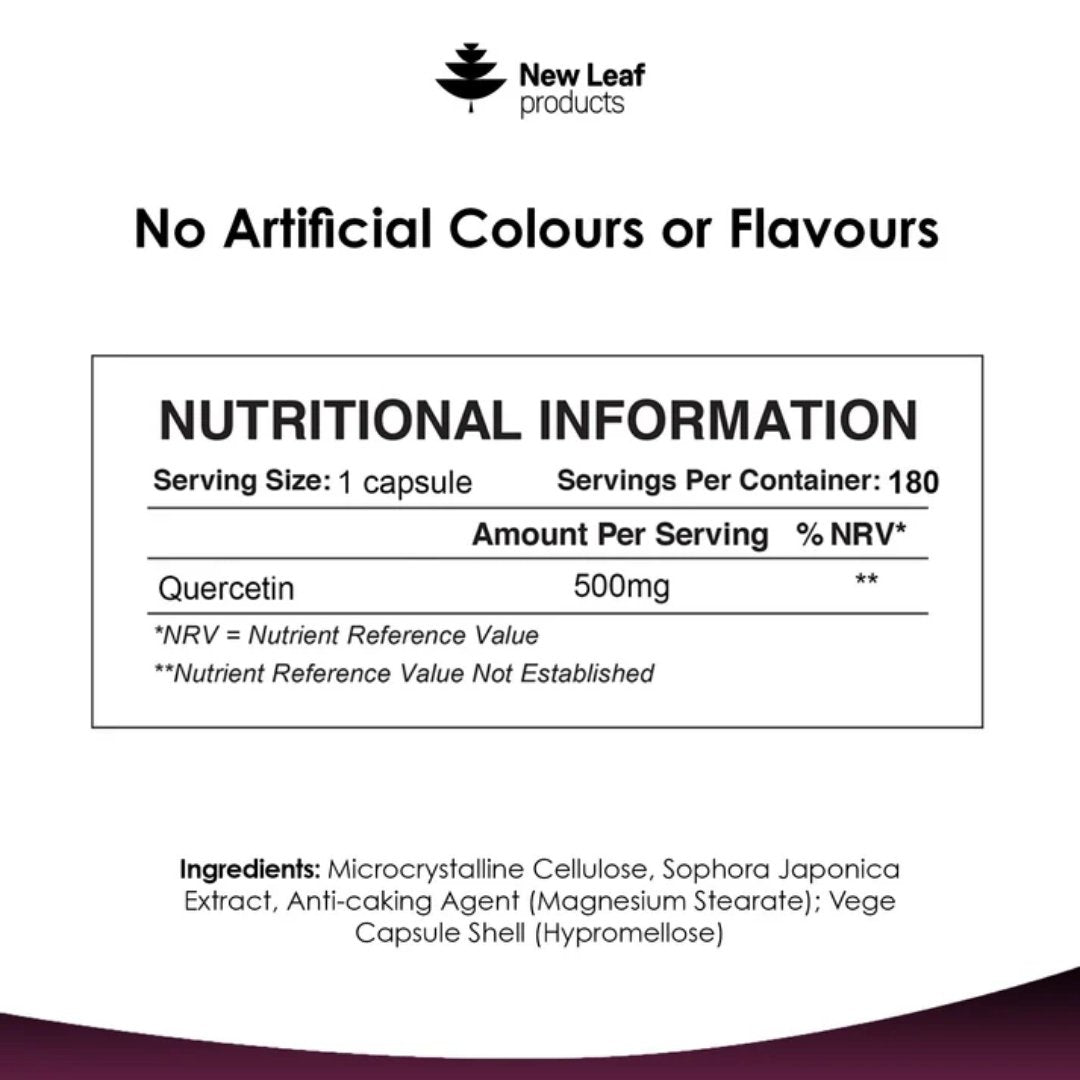 Quercetin Capsules 500mg