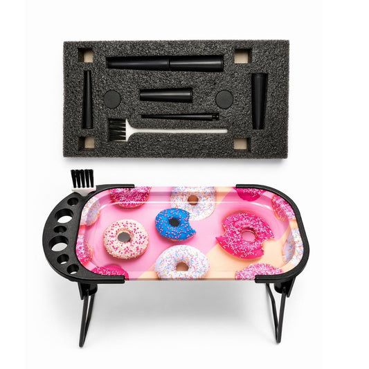 Portable Rolling Station with Accessories
