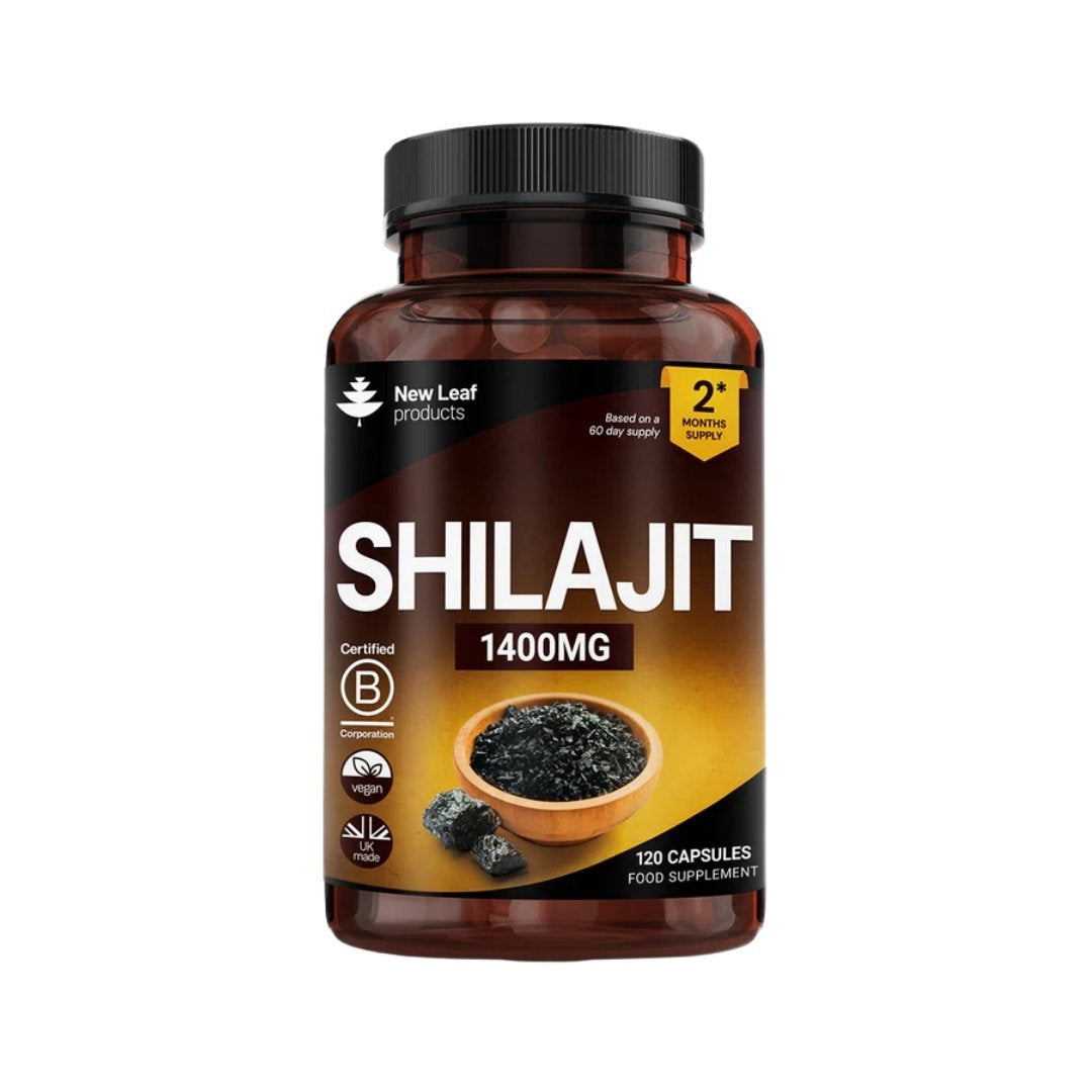 Shilajit 1400mg Capsules (20:1 Extract)