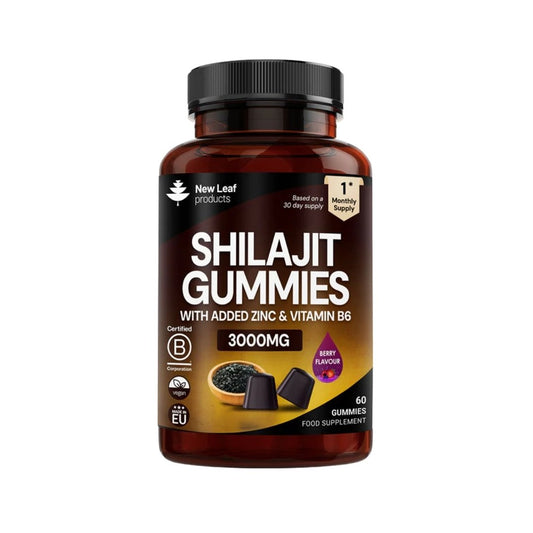 Shilajit Gummies 3000mg with Zinc & Vitamin B6