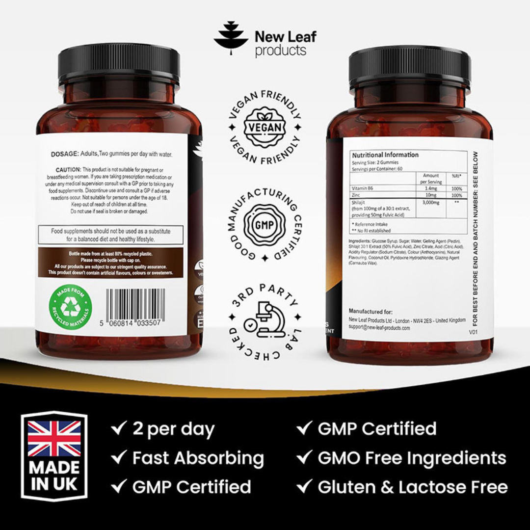 New Leaf Shilajit Gummies