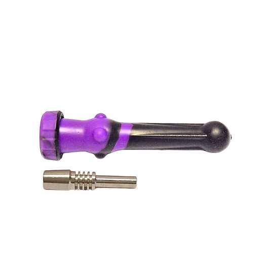 Silicone Nectar Collector with Titanium Tip