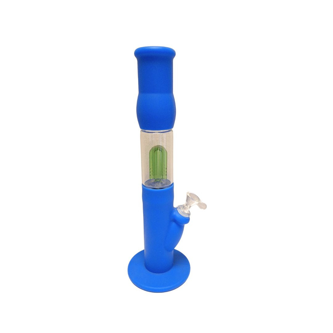 Blue Silicone Water Bong