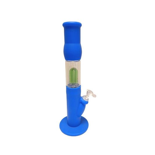 Blue Silicone Water Bong