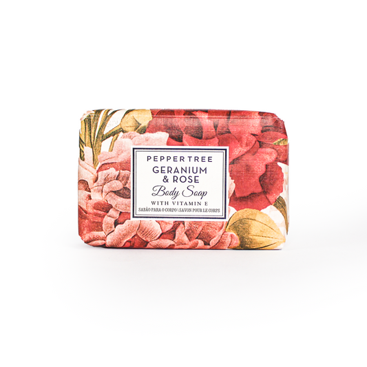 Geranium & Rose Body Soap - 150g