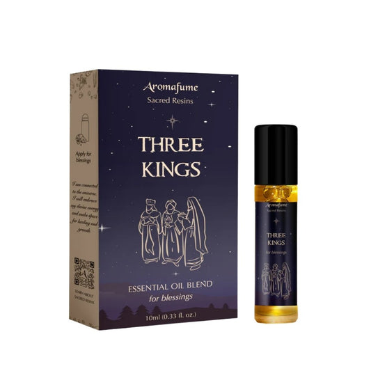 Three Kings Roll On Perfume – Frankincense, Myrrh & Benzoin