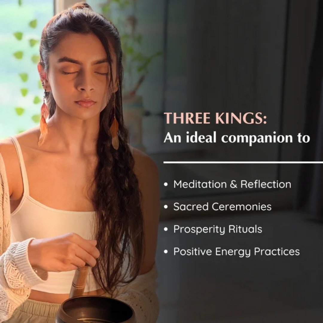 Three Kings Roll On Perfume – Frankincense, Myrrh & Benzoin
