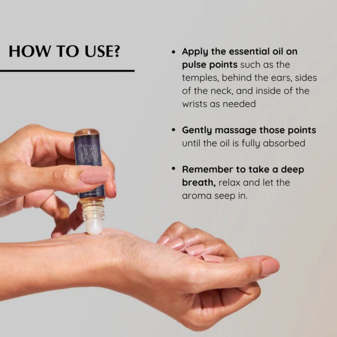 Three Kings Roll On Perfume – Frankincense, Myrrh & Benzoin