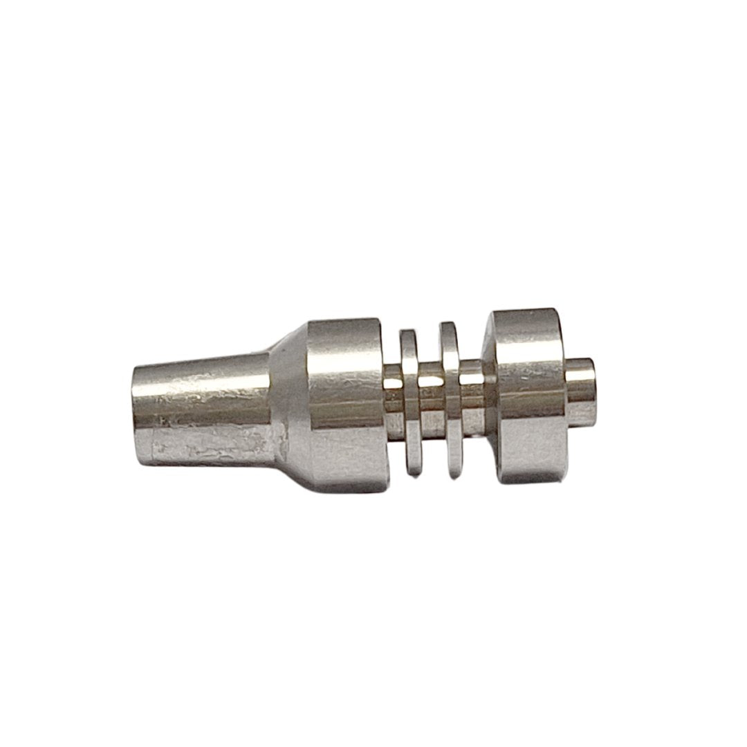Titanium Domeless 2-in-1 Dab Nail – 14mm Female / 10mm Male