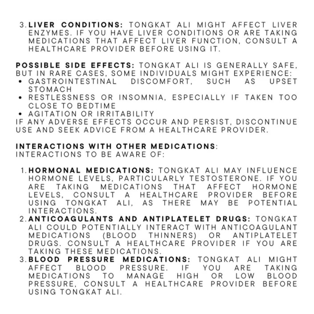 Tongkat Ali Extract - 30ml