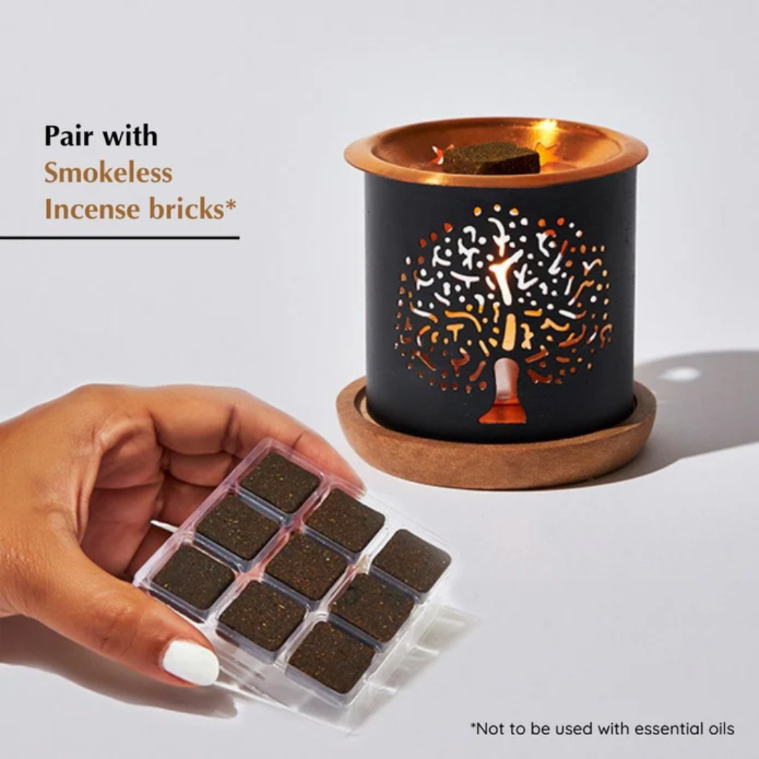 Tree of Life Incense Brick Burner